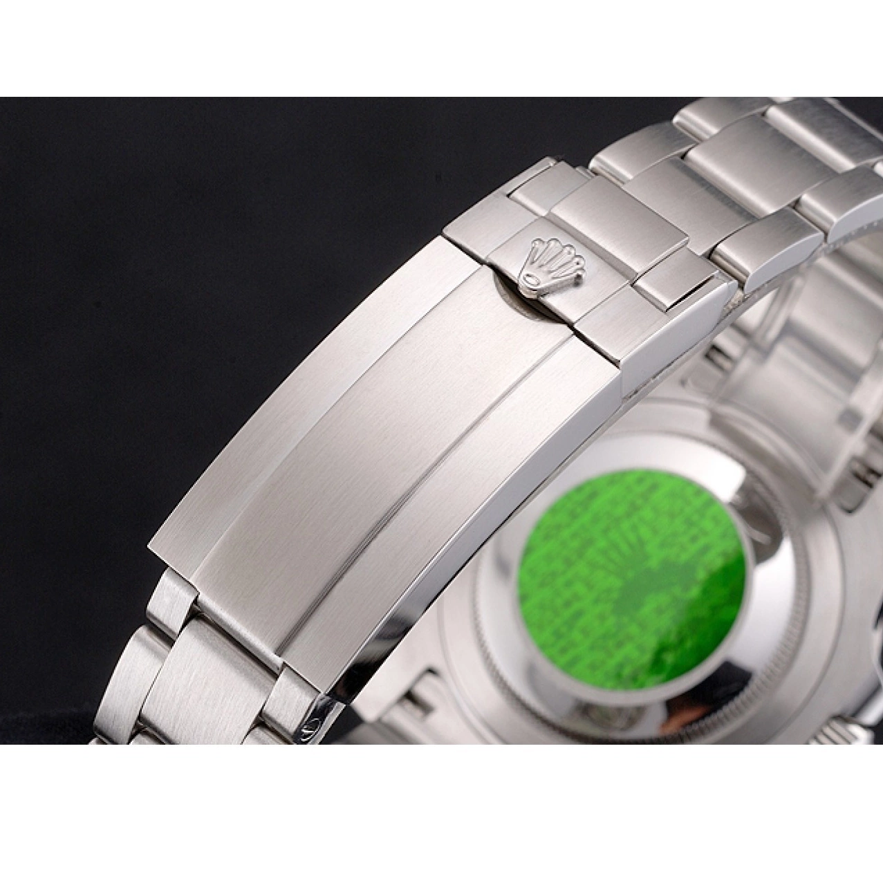 Aaa replica watch Steel Stainless Markings Submariner Diamond Bracelet Black Dial Rolex Case Swiss Silver And Bezel 0715